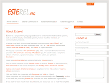 Tablet Screenshot of esterel.org
