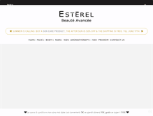 Tablet Screenshot of esterel.it